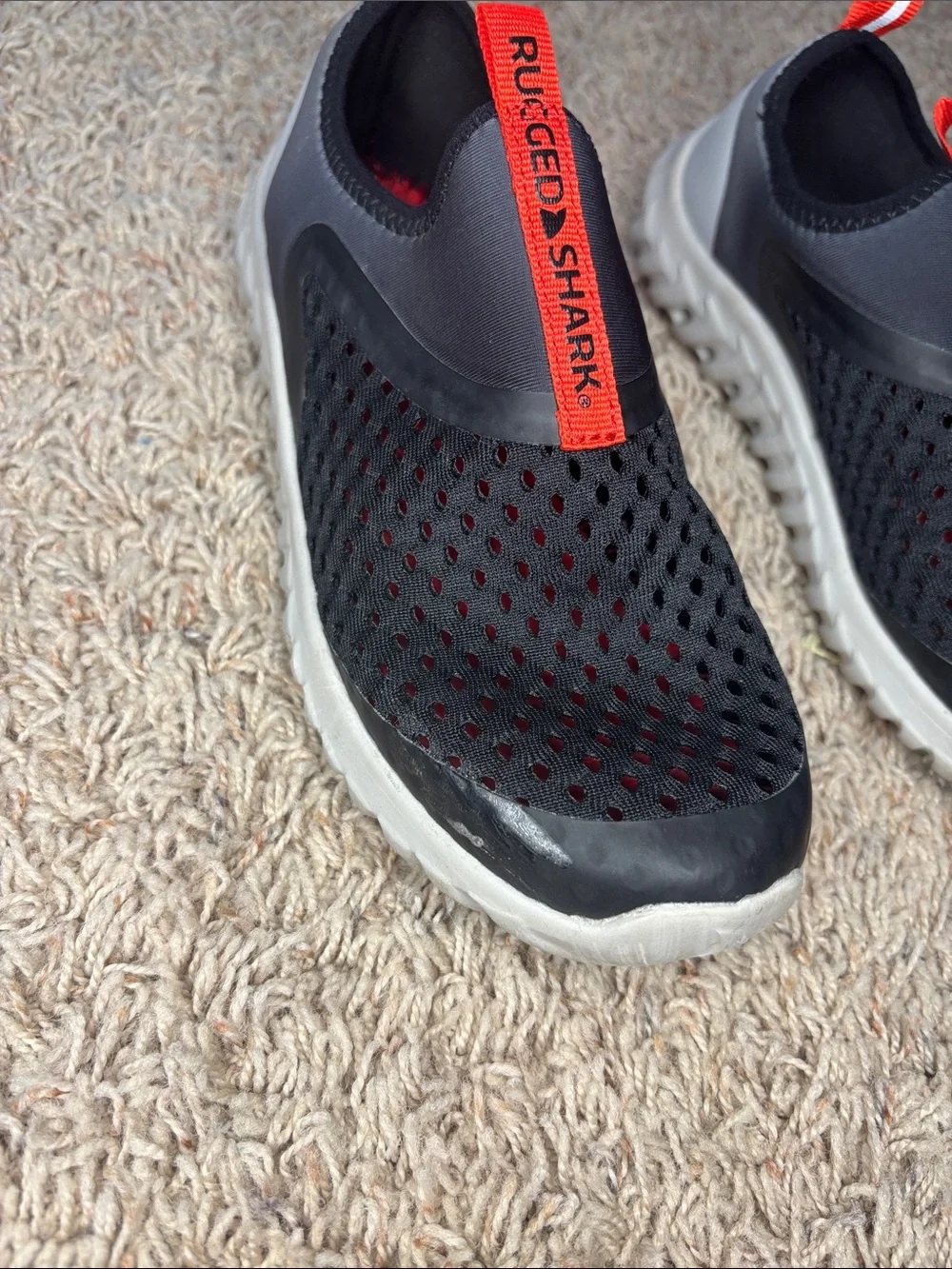 🦈Rugged Shark Kids Slip-On Water Shoes🦈